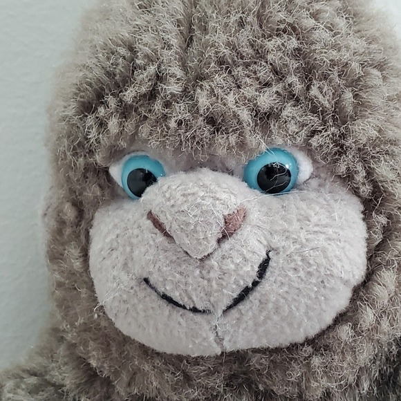 Vintage‎ Sears Baby Yeti Plush Lot 2 White Gray Stuffed Animal Toy 1990s - Picture 4 of 9